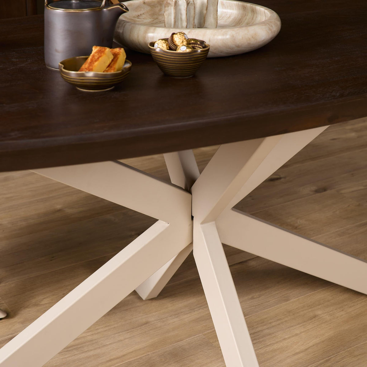 Eettafel Madison Ovaal | Brown/Sand