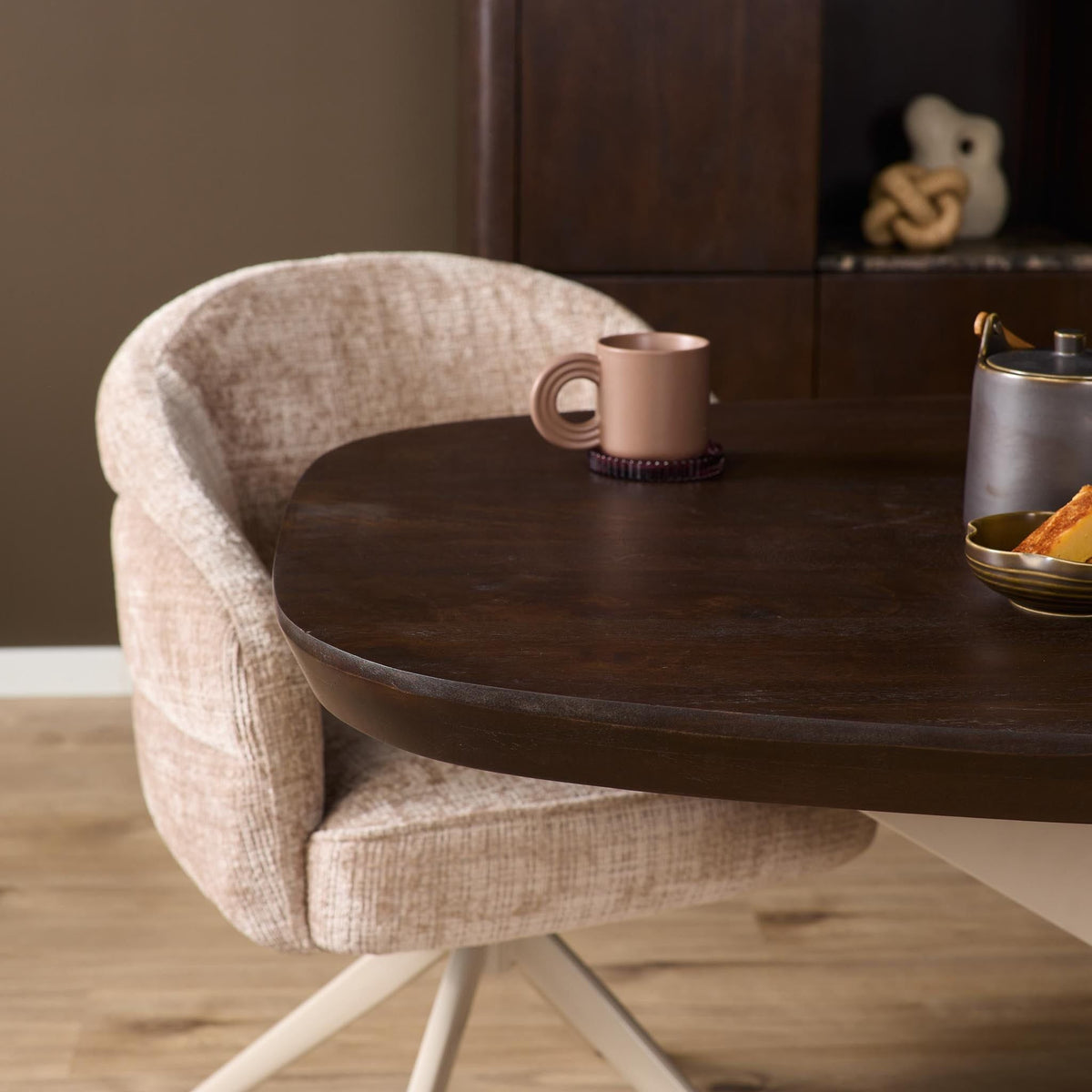 Eettafel Madison Ovaal | Brown/Sand
