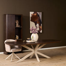 Eettafel Madison Ovaal | Brown/Sand