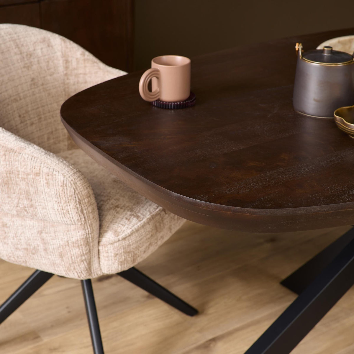 Eettafel Madison Ovaal | Brown