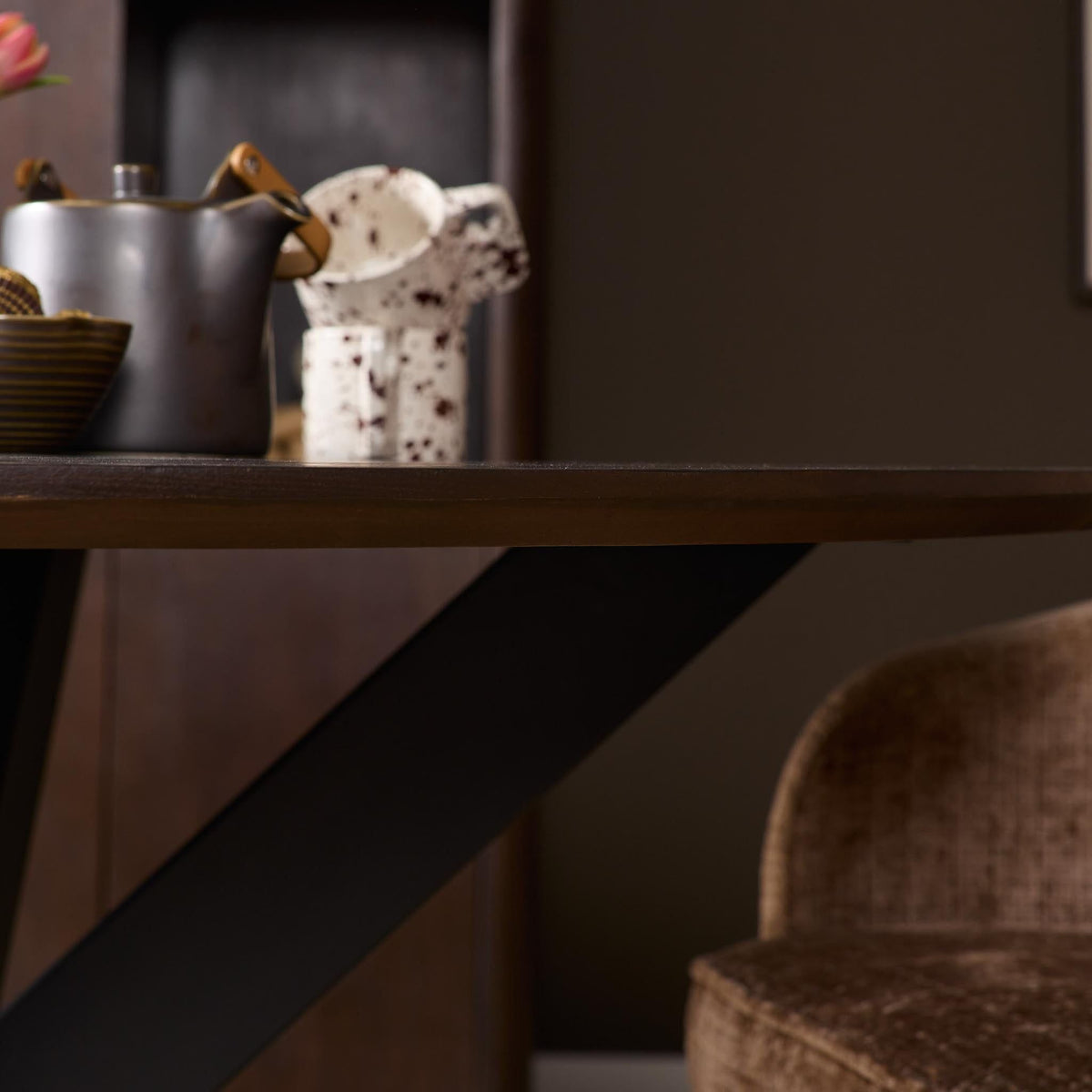 Eettafel Madison Rond | Brown