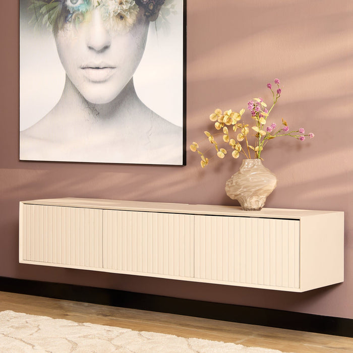 Zwevend TV-Meubel Madison | Sand 160cm