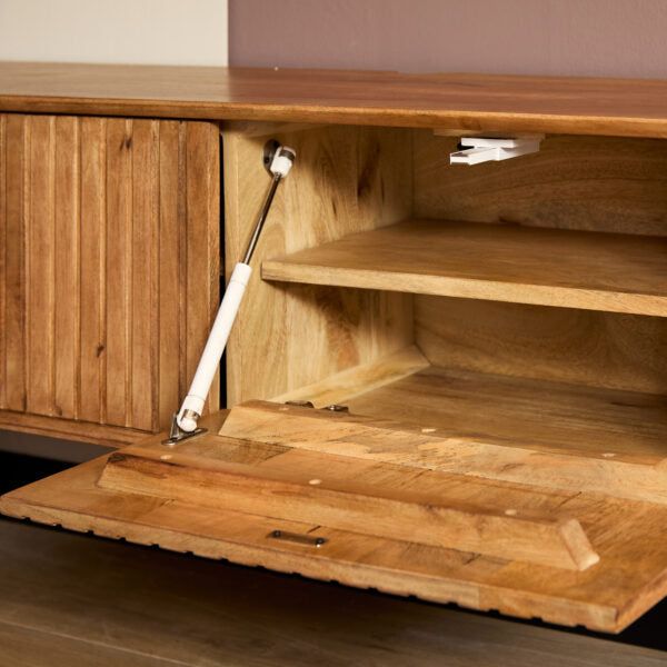 Zwevend TV-Meubel Madison | Naturel 120cm