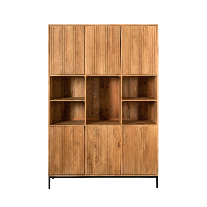 Vakkenkast Madison | Naturel 135cm