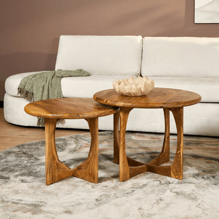 Bijzettafel Milou | Naturel 60cm