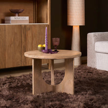 Salontafel Guus Rond | Naturel 60cm