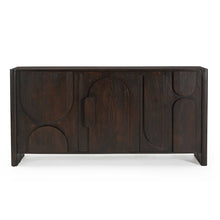 Dressoir Zana | Donkerbruin 160cm