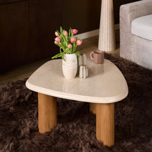 Salontafel Nuvé Organisch gevormd | Naturel 84cm