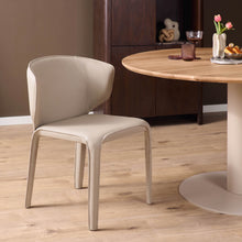 Eetkamerstoel Noor - Leer Beige
