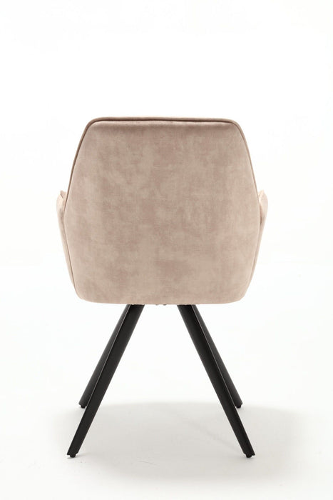 Eetkamerstoel Nova - Velvet Roze