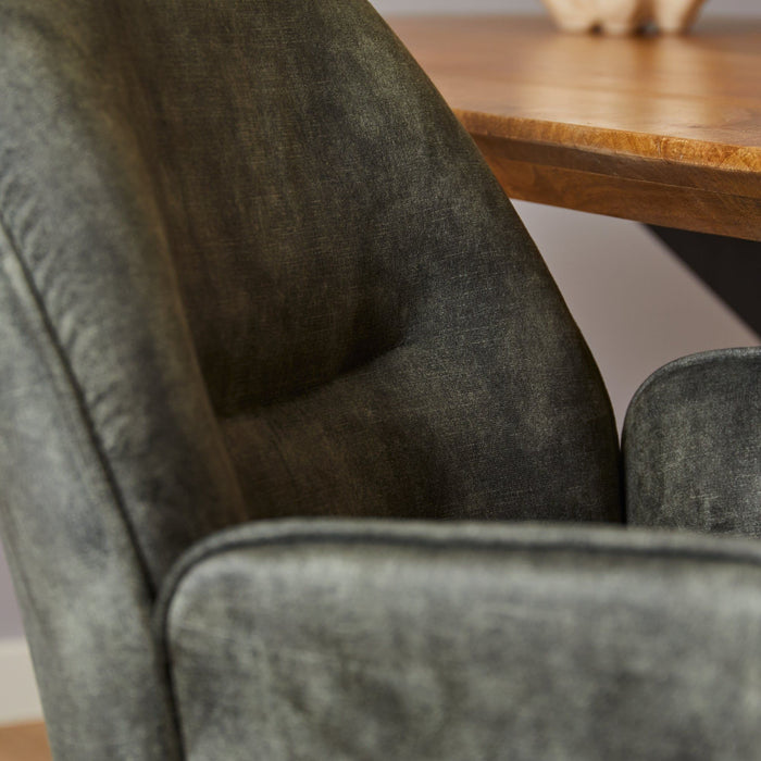 Eetkamerstoel Nova - Velvet Groen