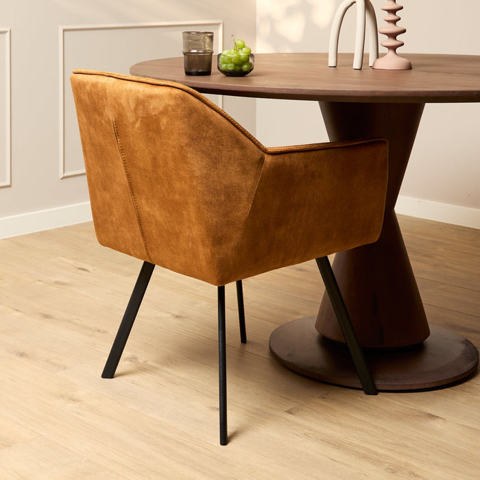 Eetkamerstoel Emma - Velvet Geel