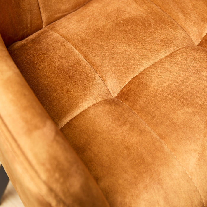 Eetkamerstoel Emma - Velvet Geel