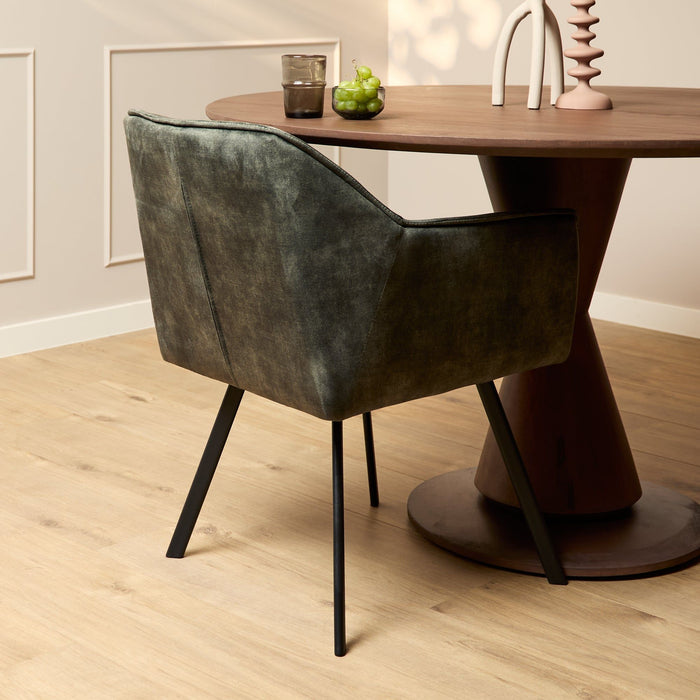 Eetkamerstoel Emma - Velvet Groen
