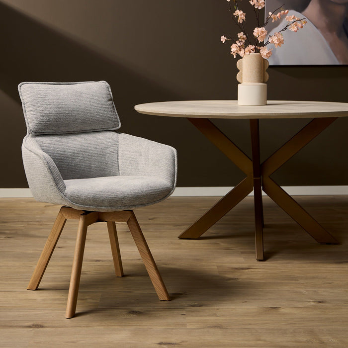 Eetkamerstoel Jona - Stof Beige