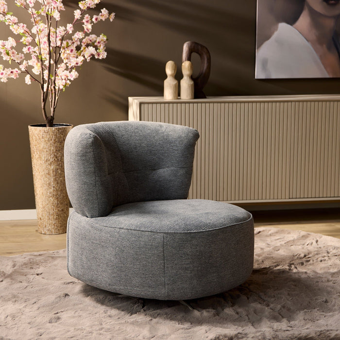Fauteuil Fien - Stof Grijs