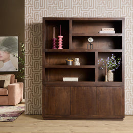 Vakkenkast Brussel | Brown 160cm