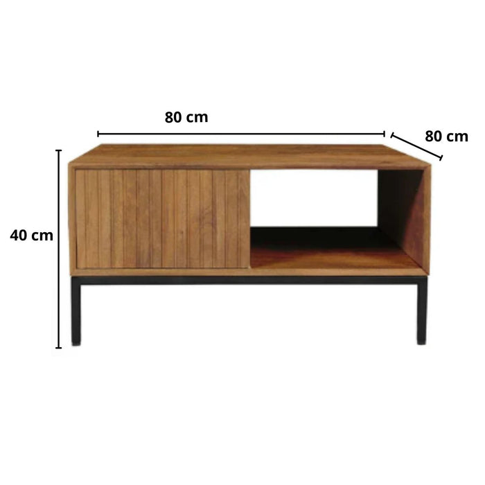 Salontafel Madison | Naturel 80cm