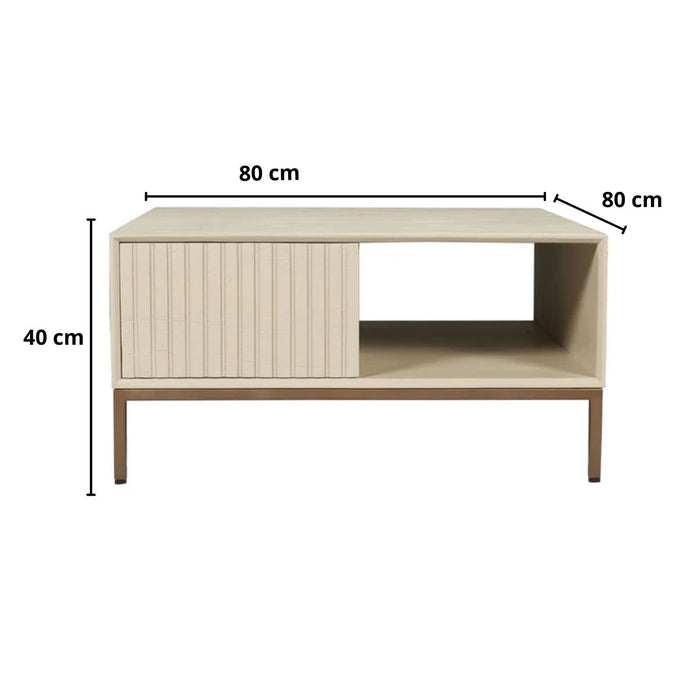 Salontafel Madison | Sand 80cm