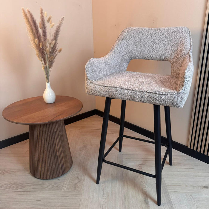 Barkruk Ray - Stof Taupe