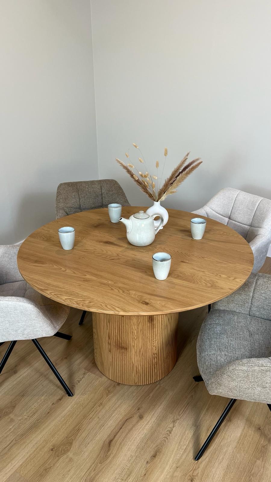 Eettafel Nora Rond | Naturel