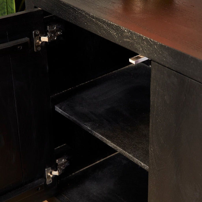 Dressoir Brussel | Zwart 200 cm