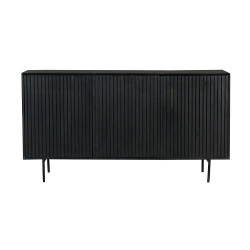 Dressoir Madison | Zwart 165cm