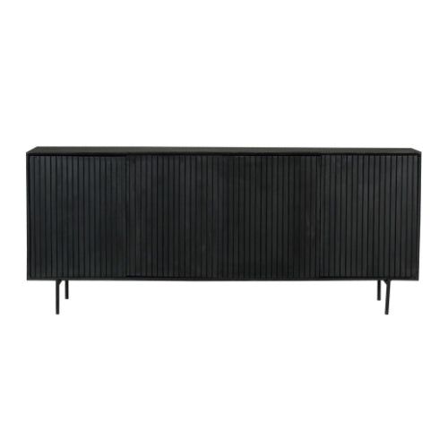 Dressoir Madison | Zwart 210cm