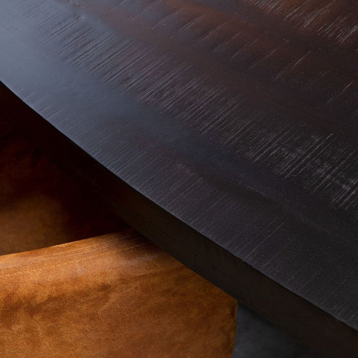 Eettafel Denver Zwart - 210cm | Ovaal