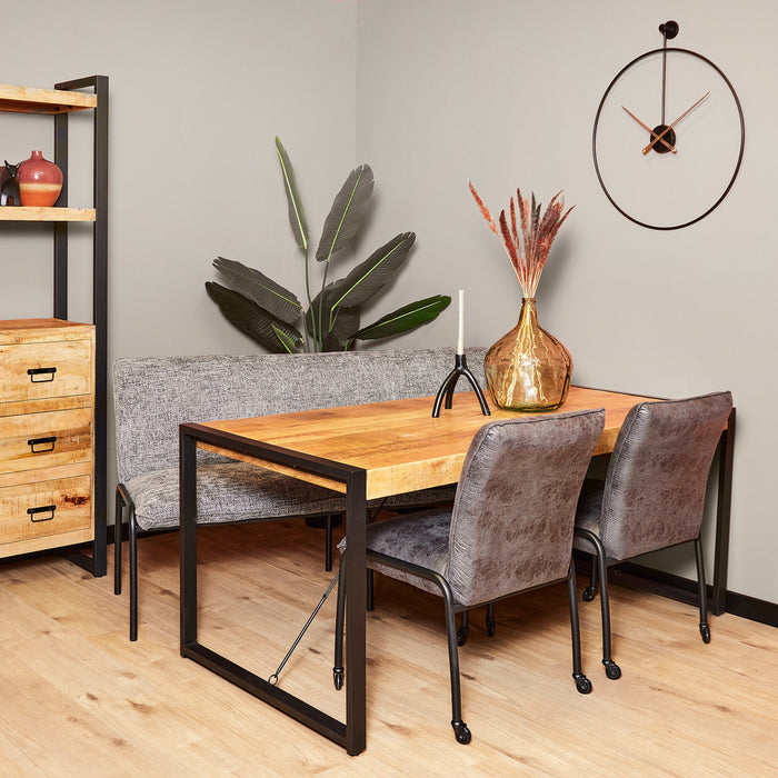 Eettafel Boaz Naturel - 200cm | Recht