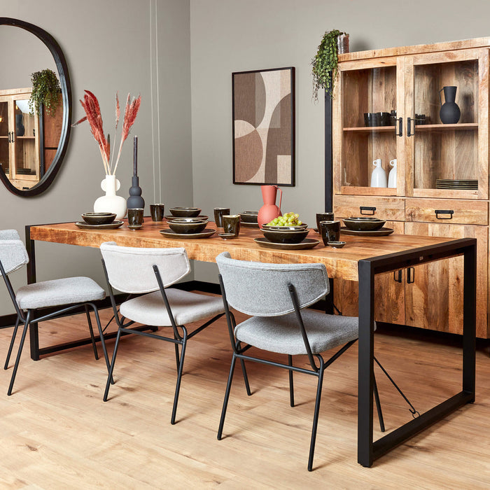 Eettafel Boaz Naturel - 220cm | Recht