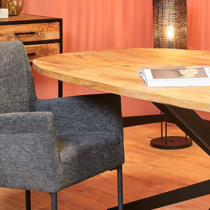 Eettafel Elegance Naturel - 240cm | Deens ovaal