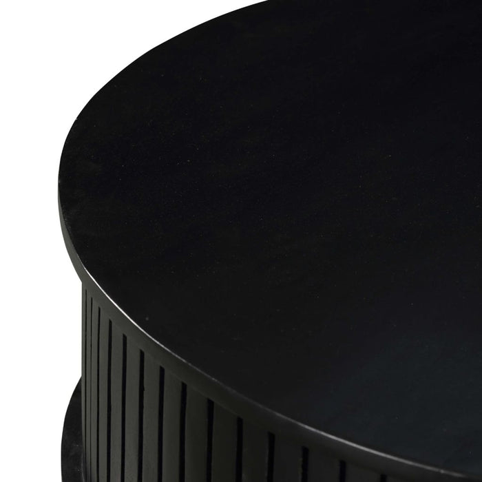 Salontafel Madison | Zwart Ø80cm