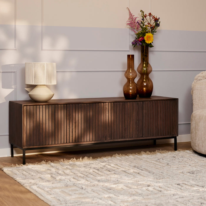 TV-Meubel Madison Walnoot | 165 cm