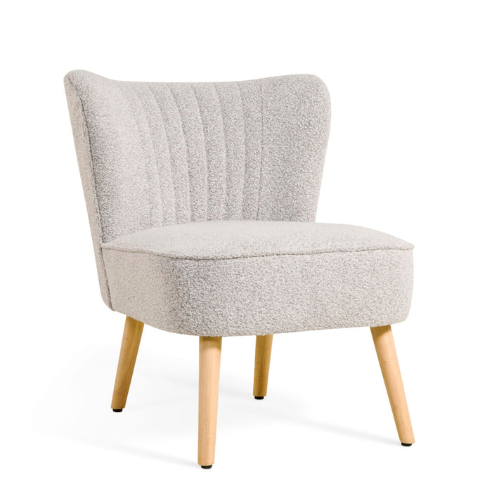 Fauteuil Vive – Bouclé Naturel