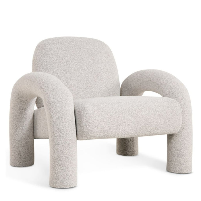 Fauteuil Anouk – Bouclé Naturel