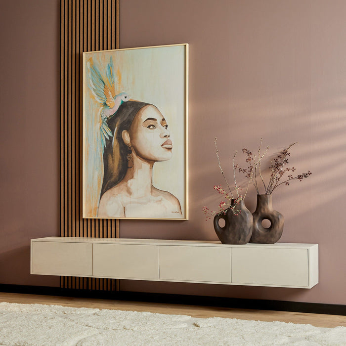 Zwevend TV-Meubel Vision | Sand 240cm