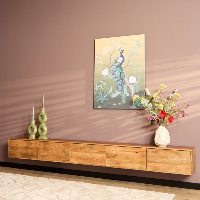 Zwevend TV-Meubel Vision | Naturel 280cm