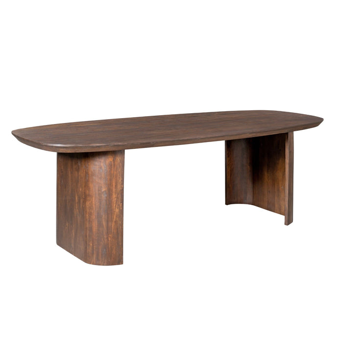 Eettafel Maré Brown - 240cm | Deens Ovaal