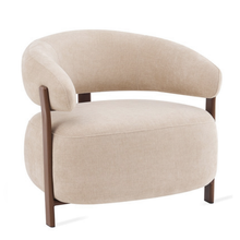 Fauteuil Rose - Stof Beige