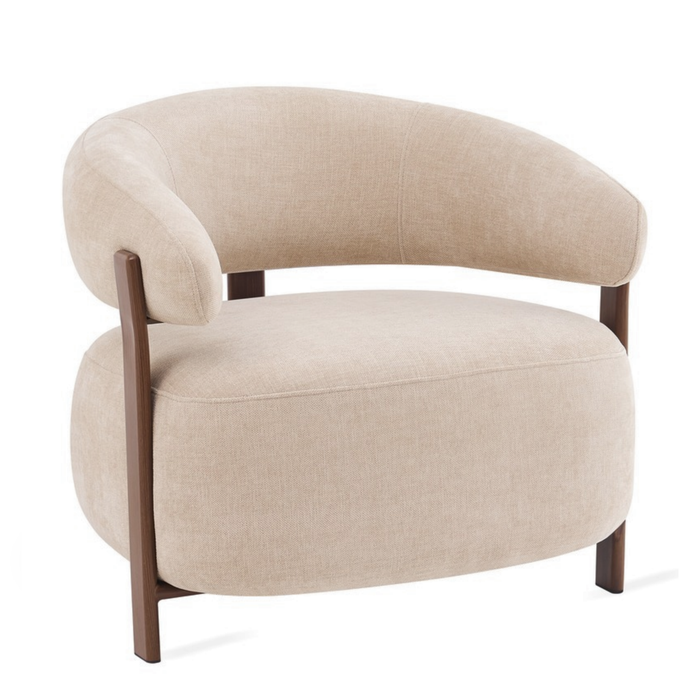 Fauteuil Rose | Beige