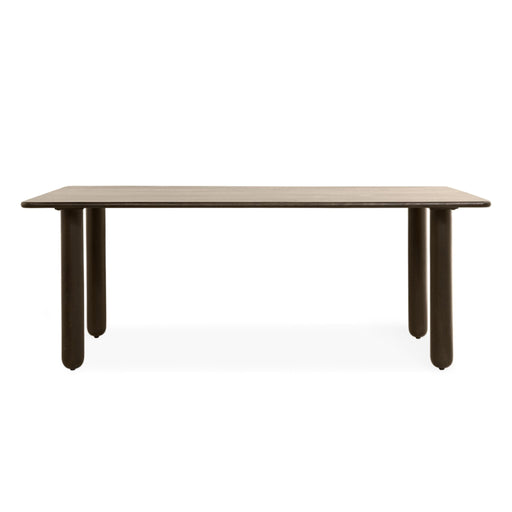 Eettafel Rondo Rechthoekig | Donkerbruin