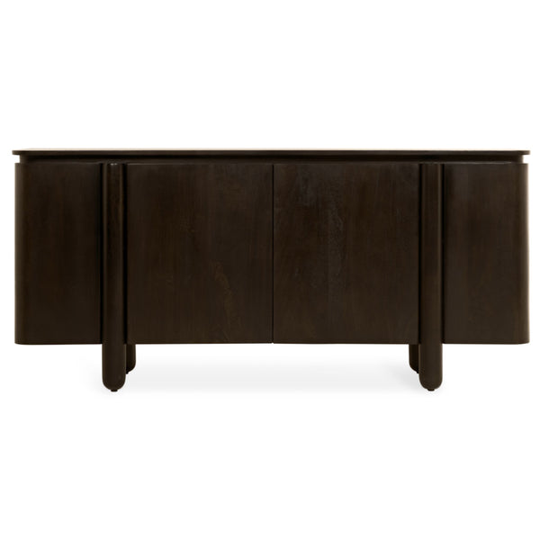 Dressoir Rondo | Donkerbruin 175cm