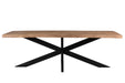 Eetkamertafel Sturdy Tree Top Spider | Zwart 200cm