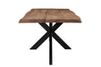 Eetkamertafel Sturdy Tree Top Spider | Zwart 200cm