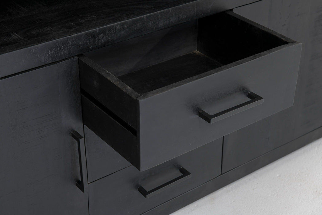 Dressoir Jaxx | Black 180cm