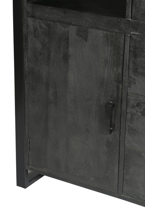 Kabinet Norris | Zwart 100cm
