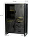 Kabinet Norris | Zwart 100cm