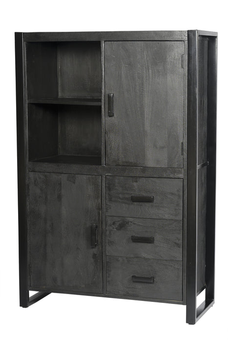 Kabinet Norris | Zwart 100cm