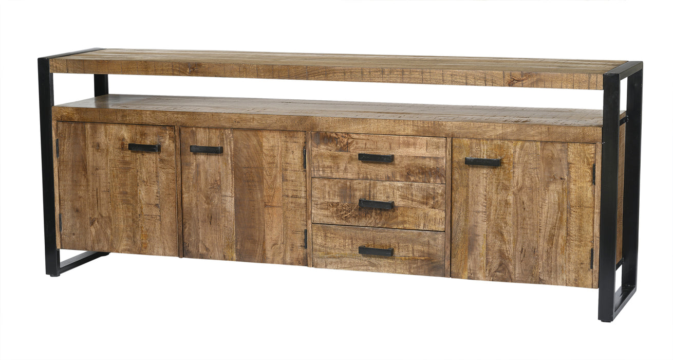 Dressoir Nairobi | Zwart 210cm